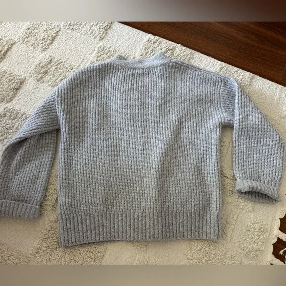 Abercrombie & Fitch Blue Gray Cardigan Sweater Size XS - Picture 4 of 5